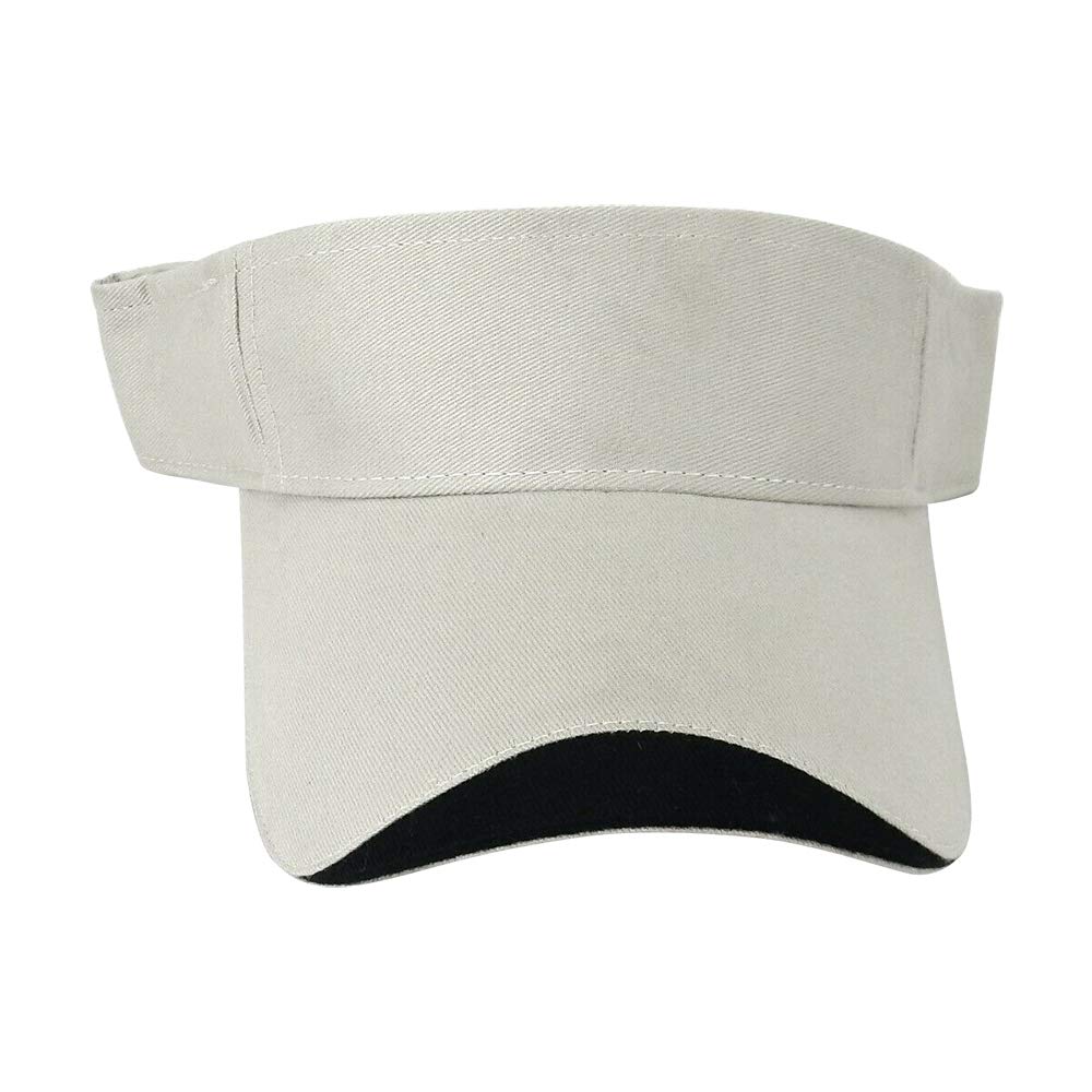 design vfa logo cotton sports sun visor hats