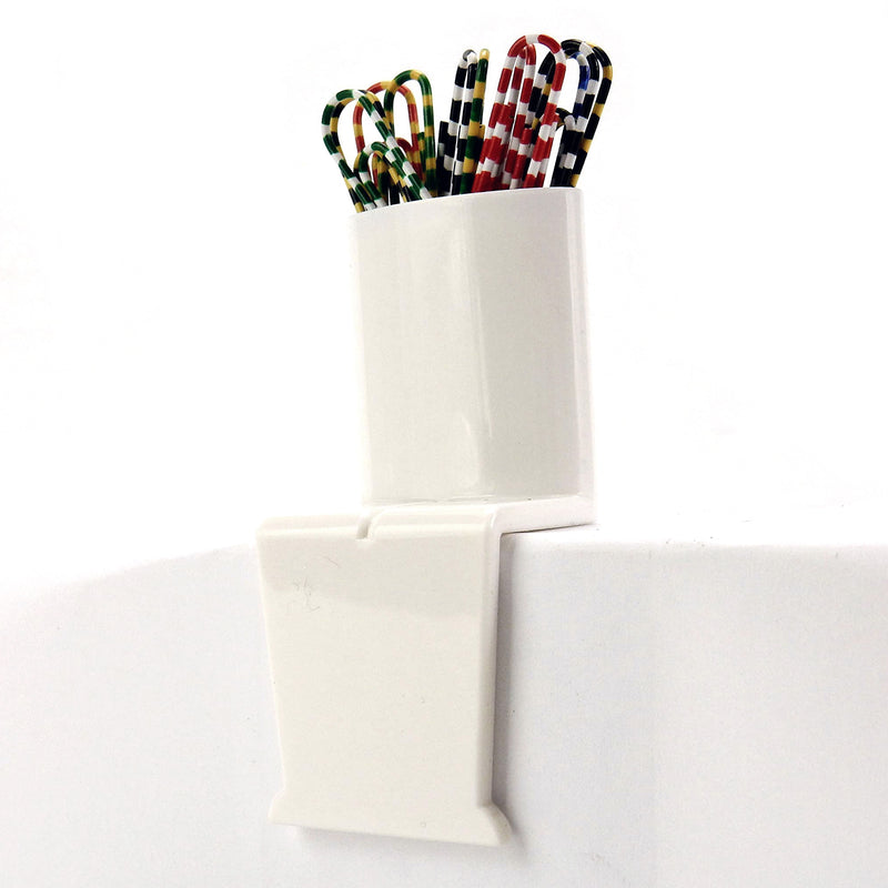 White Paper Clip Dispenser